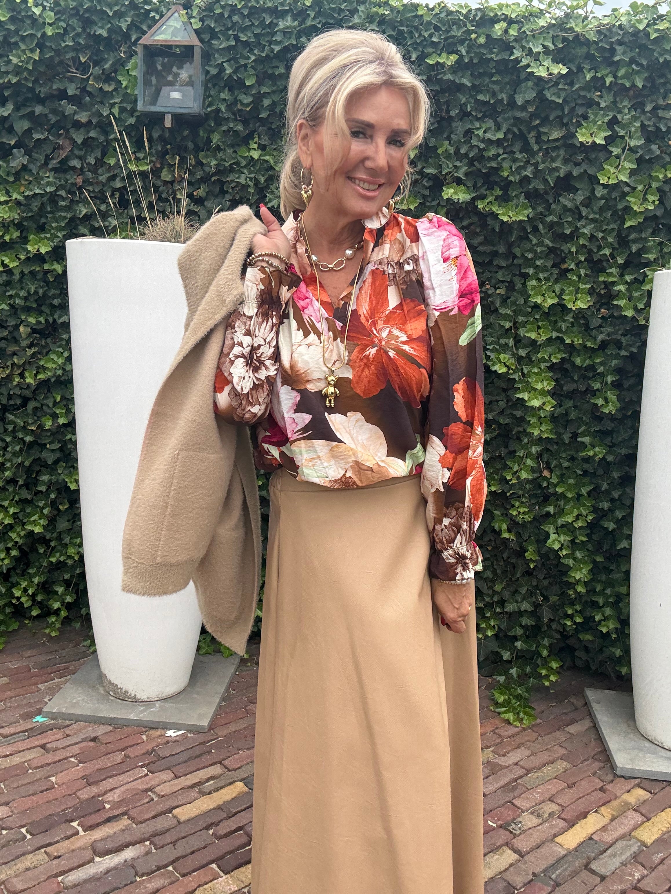 Rok Camel Puh Leatherlook